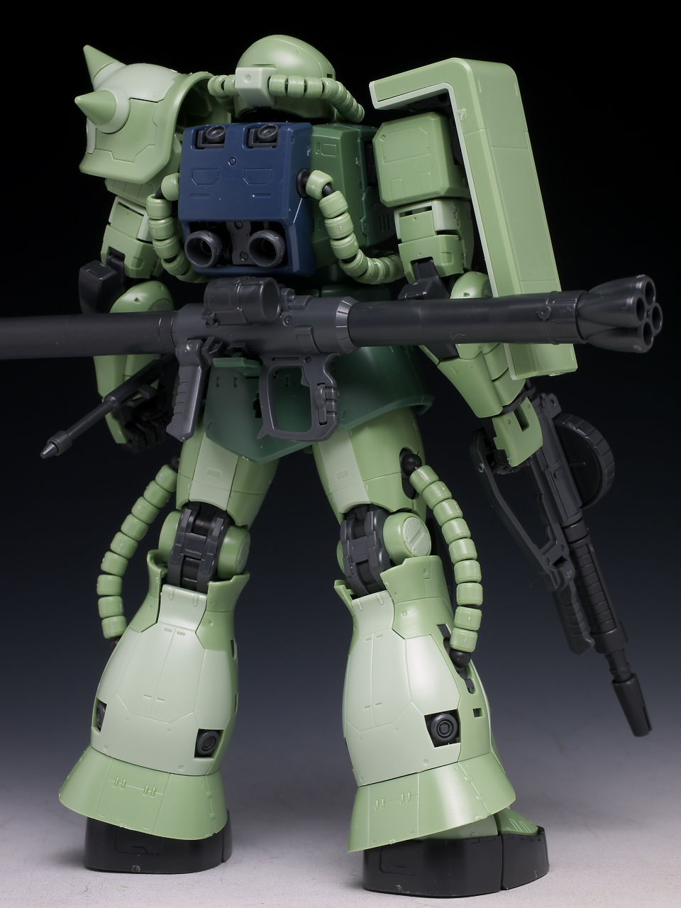 Full Kit Review: RG 1/144 MS-06F Mass Production Zaku No.29 Hi Res