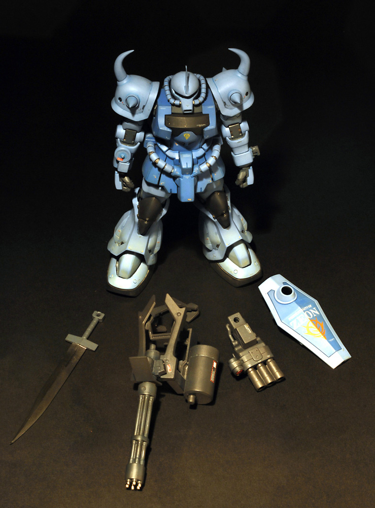 4th Kit Review of HGUC 1/144 MS-07B-3 Gouf Custom, No.13 Big