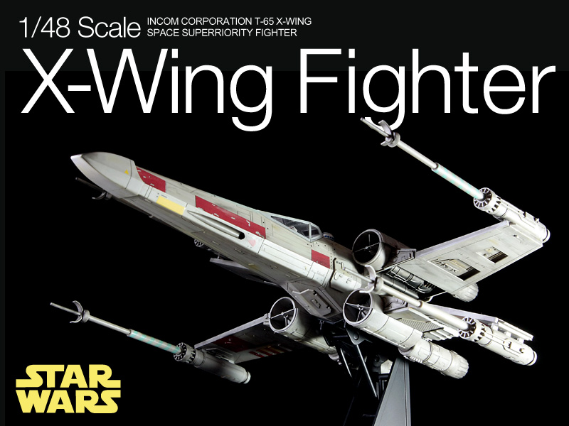 x wing model kit 1 48