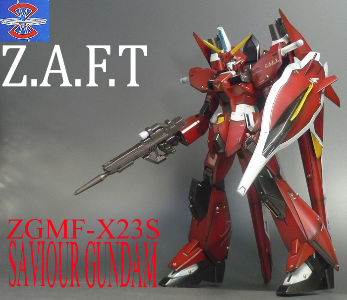 1 100 Zgmf X23s Saviour Gundam Assembled Painted Improved Big Size Images Gunjap