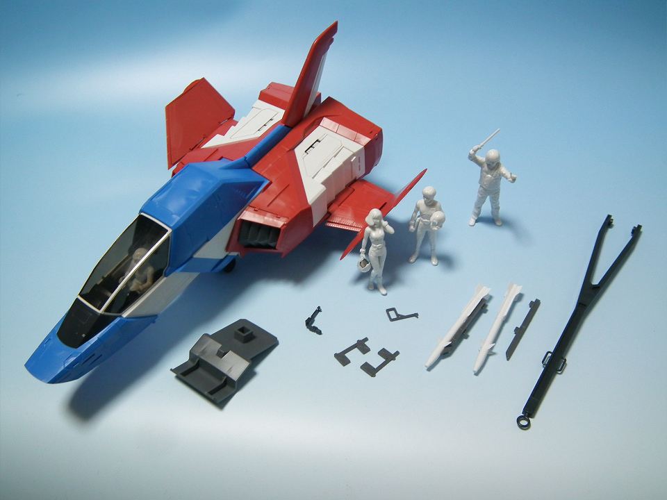 HGUC 1/35 FF-X7 Core Fighter Ver.GFT: FULL Kit Photoreview
