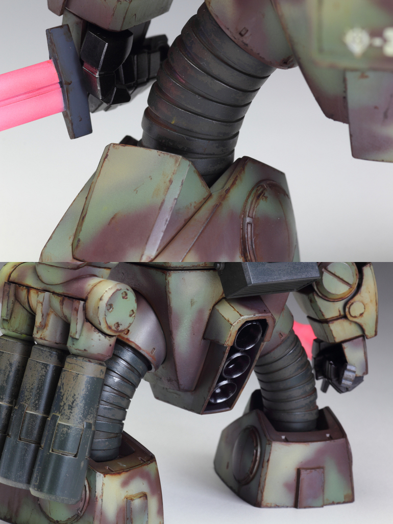 HGUC 1/144 MSM-04G Juaggu (Ver.MSV): Assembled, Painted