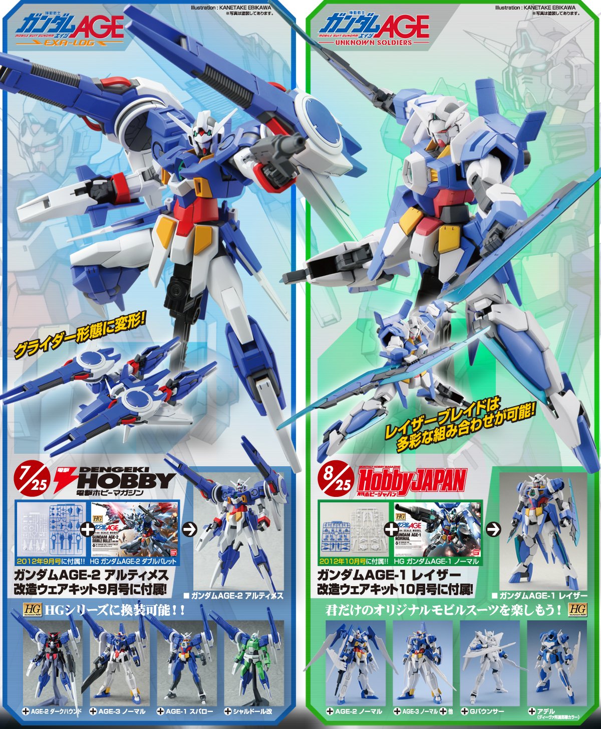 Hg 1 144 Gundam Age 2 Artimes Parts No 7 Big Size New Official Promo Poster New Large Images Gunjap