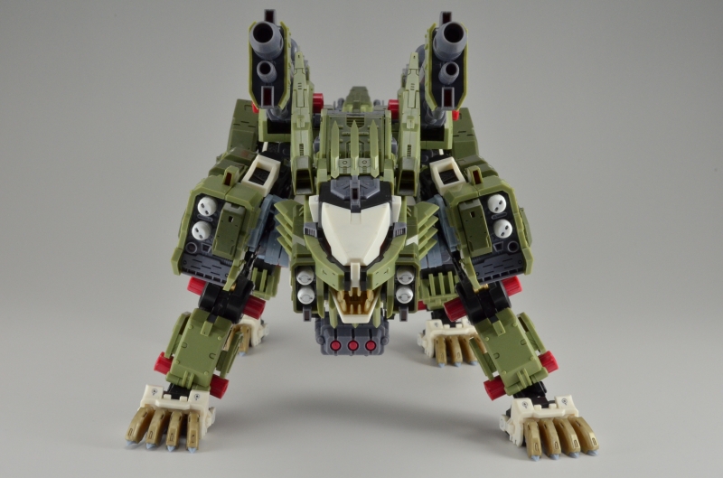ZOIDS 1/72 RZ-041 Liger Zero Panzer: Assembled. Photoreview