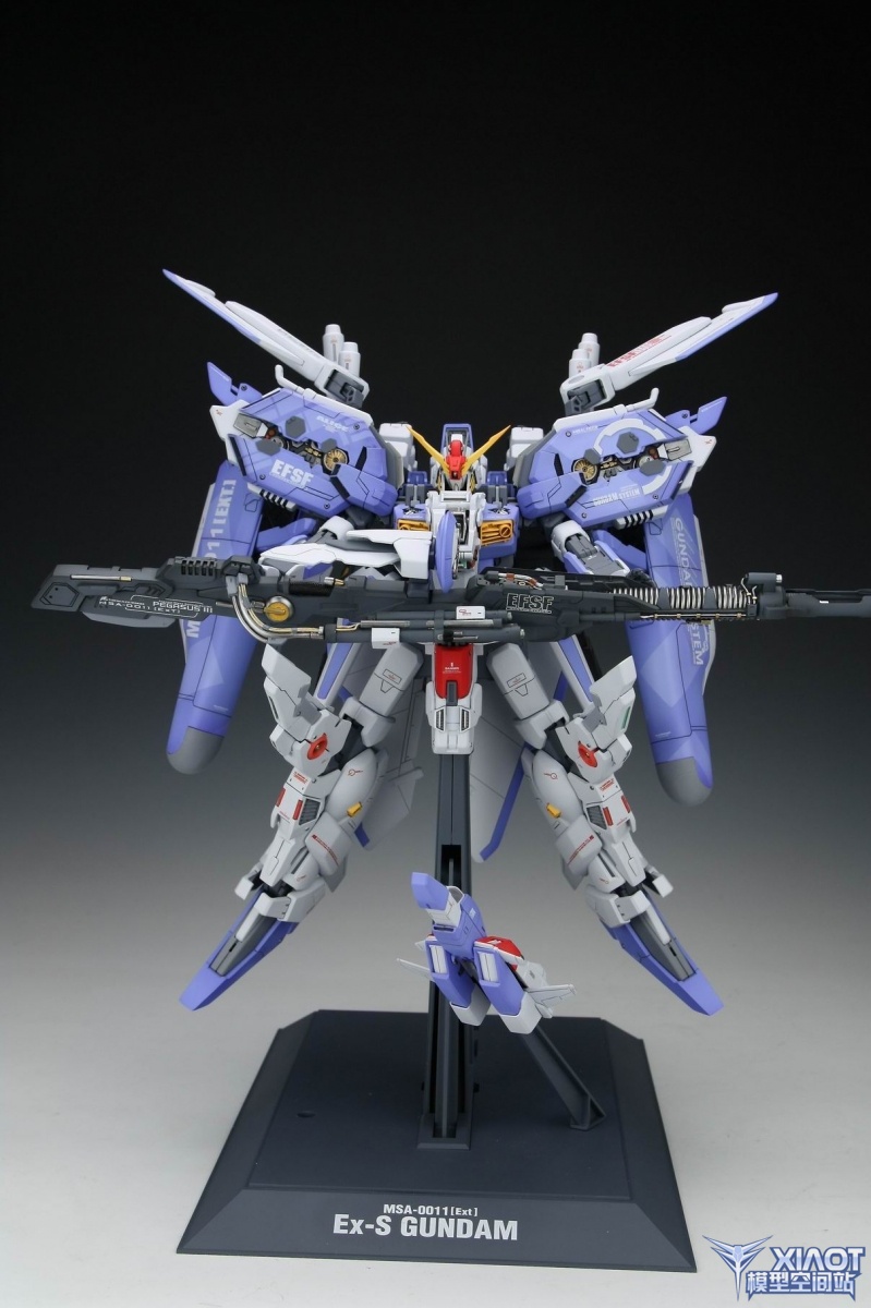1 100 Msa 0011 Ext Ex S Gundam Painted Build A New Photoreview W Wallpaper Size Images Gunjap