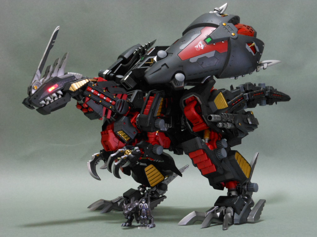 ZOIDS HMM GENO BREAKER RAVEN Ver. CUSTOMIZE PLATING PARTS