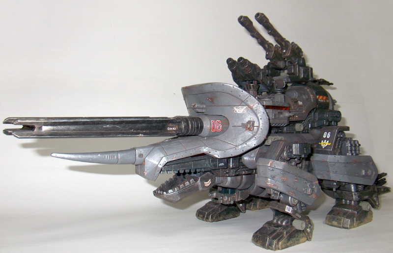 ZOIDS Side of Helic: RB0Z-008 Mad Thunder. Painted, Build 