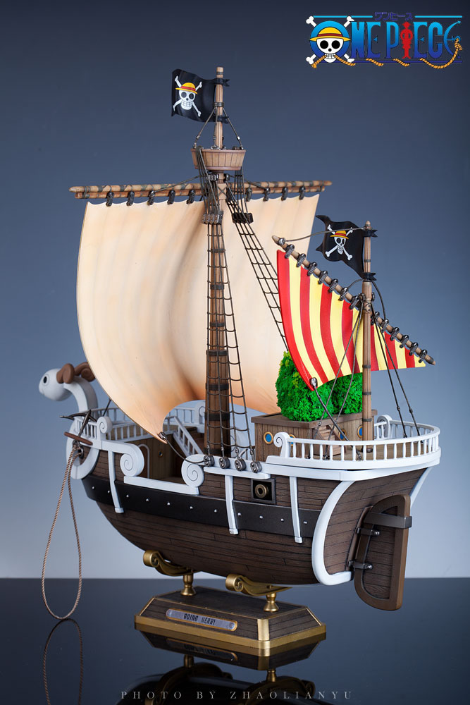 ONE PIECE Going Merry: Improved, Painted Build. Full Photoreview