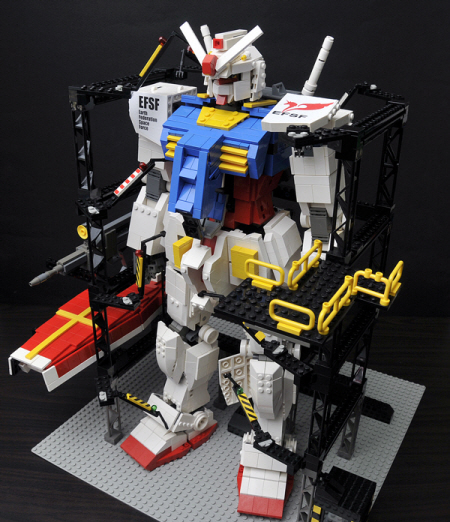 Fryse Ansvarlige person anbefale RLG] Real LEGO Grade RX-78-2 Gundam + transformable Core Fighter & Cage!  Full Photoreview No.31 Large Images, Info – GUNJAP