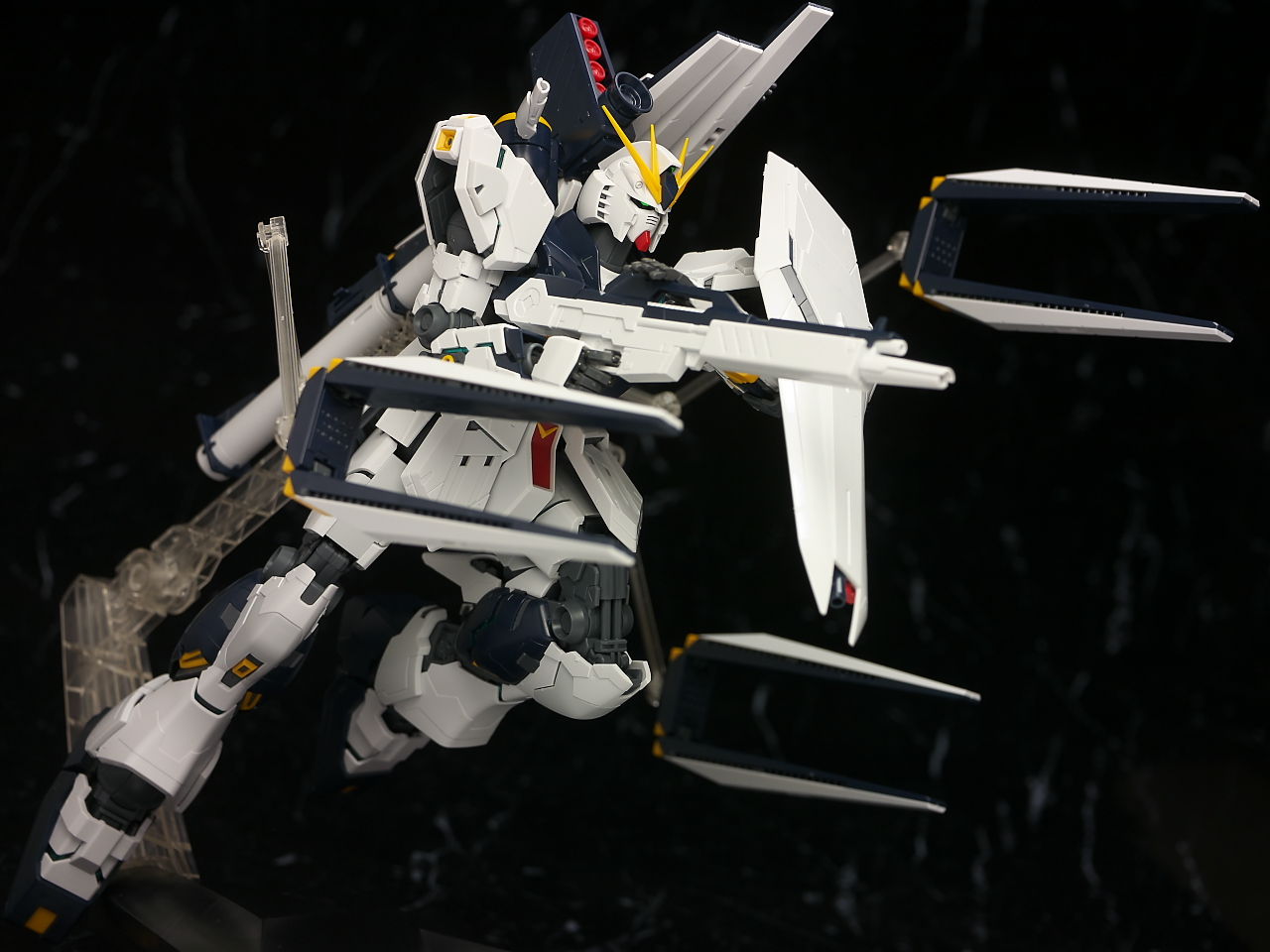 Mg 1 100 Nu Gundam Ver Ka Full Kit Photo Review No 59 Wallpaper Size Images Gunjap