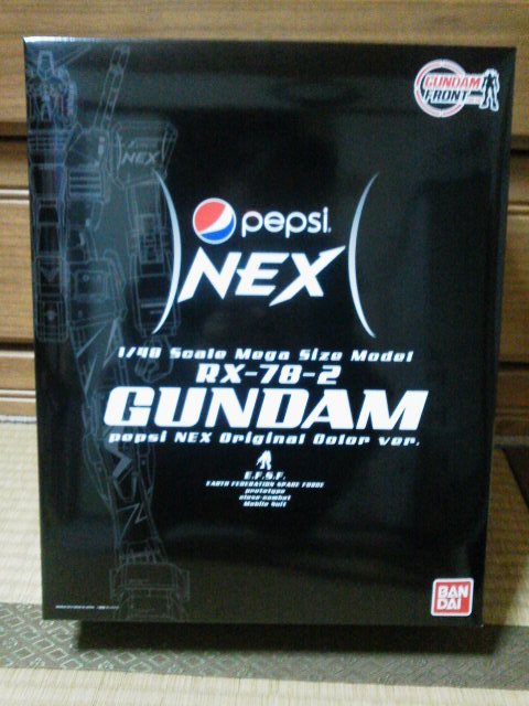 1/48 Mega Size Model RX-78-2 Gundam Pepsi NEX Original Color Ver