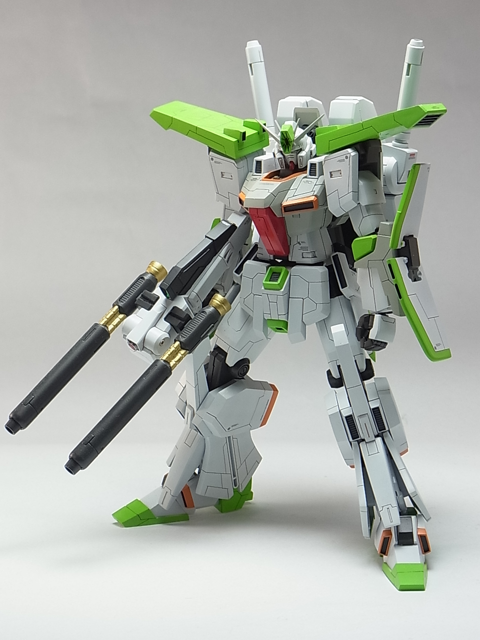 Hguc 1 144 Zz Gundam Improved Custom Paint Photoreview Wallpaper Size Images Gunjap