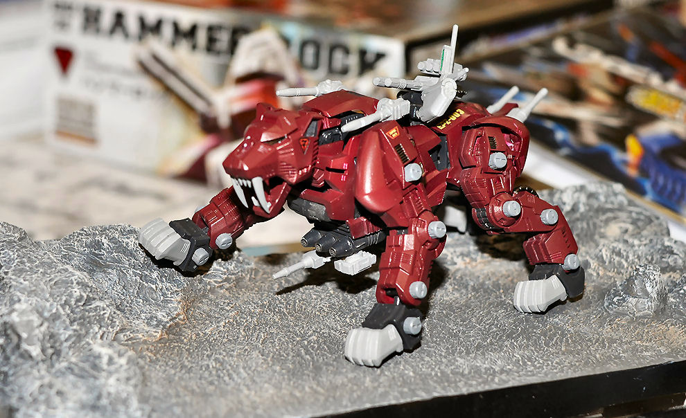 MSS MZ003 Zoids EPZ-003 1/144 Saber Tiger [Tomytec]: Big Size 