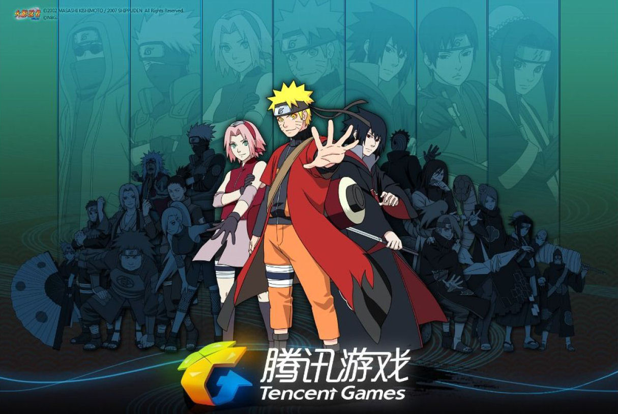 Weekly global mobile game charts: Tencent's Naruto Online makes a