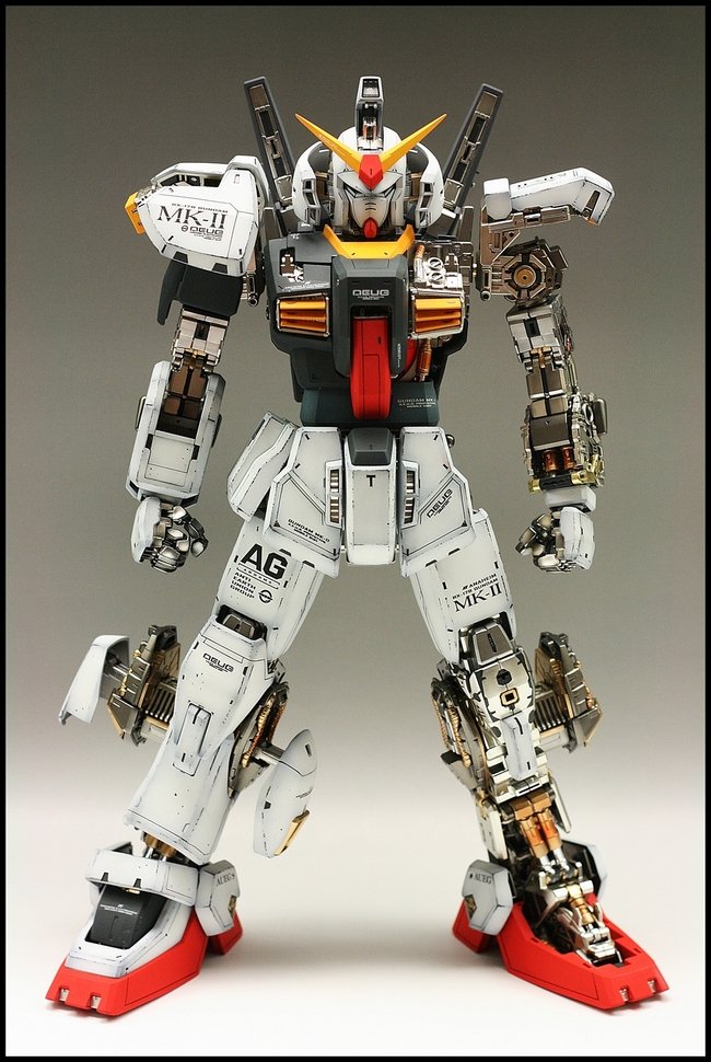 MASTERPIECE: PG 1/60 RX-178 Gundam Mk-II A.E.U.G. Modeled by