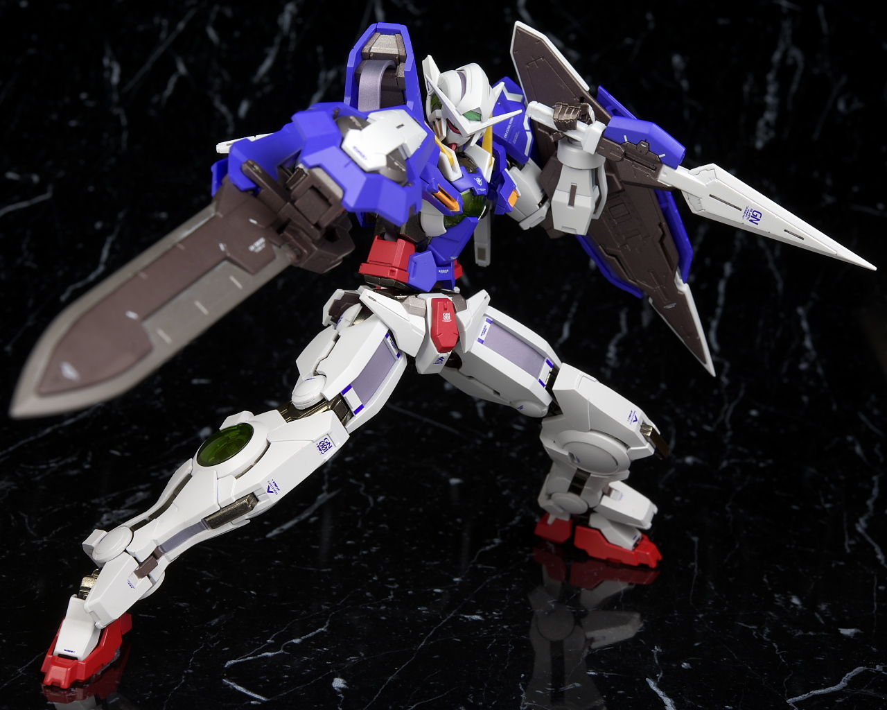 [Metal Build] 1/100 Gundam Exia & Exia Repair III : Finally FULL