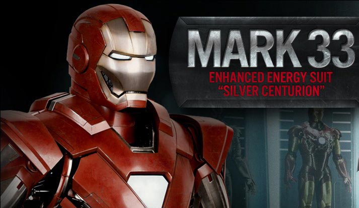 red and silver iron man suit