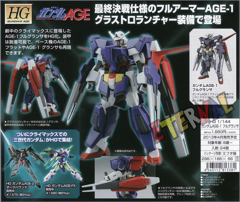 Hg 1 144 Gundam Age 1 Full Gransa New Big Size Official Images Promo Poster Info Gunjap