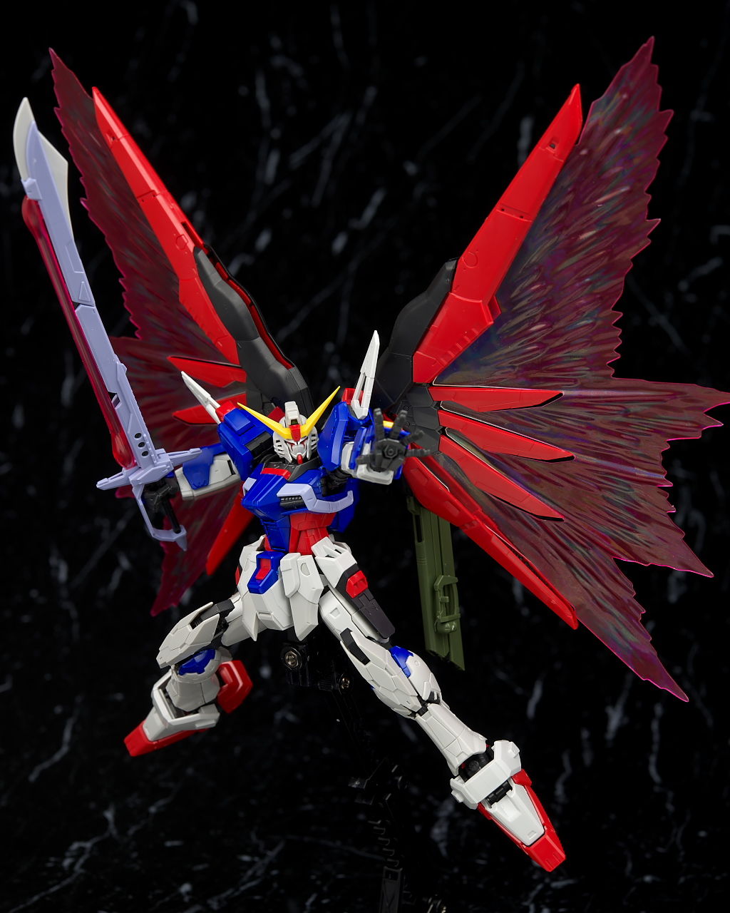 Premium Bandai 1 144 Effect Unit Wing Of Light X Rg 1 144 Destiny Gundam 2nd Photoreview No 12 Wallpaper Size Images Gunjap