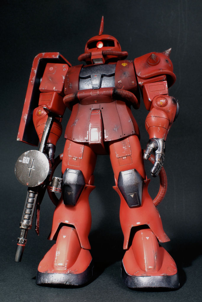 How To Build Gundam Vintage 1 60 Char S Zaku Improved Modeled By おーのもときくじらファクトリー Photoreview Wallpaper Size Images Gunjap
