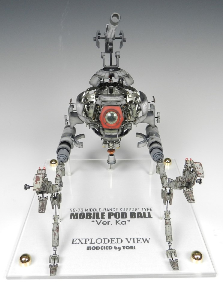Mobile Suit Gundam MG 1/100 RB-79 ball Ver.Ka