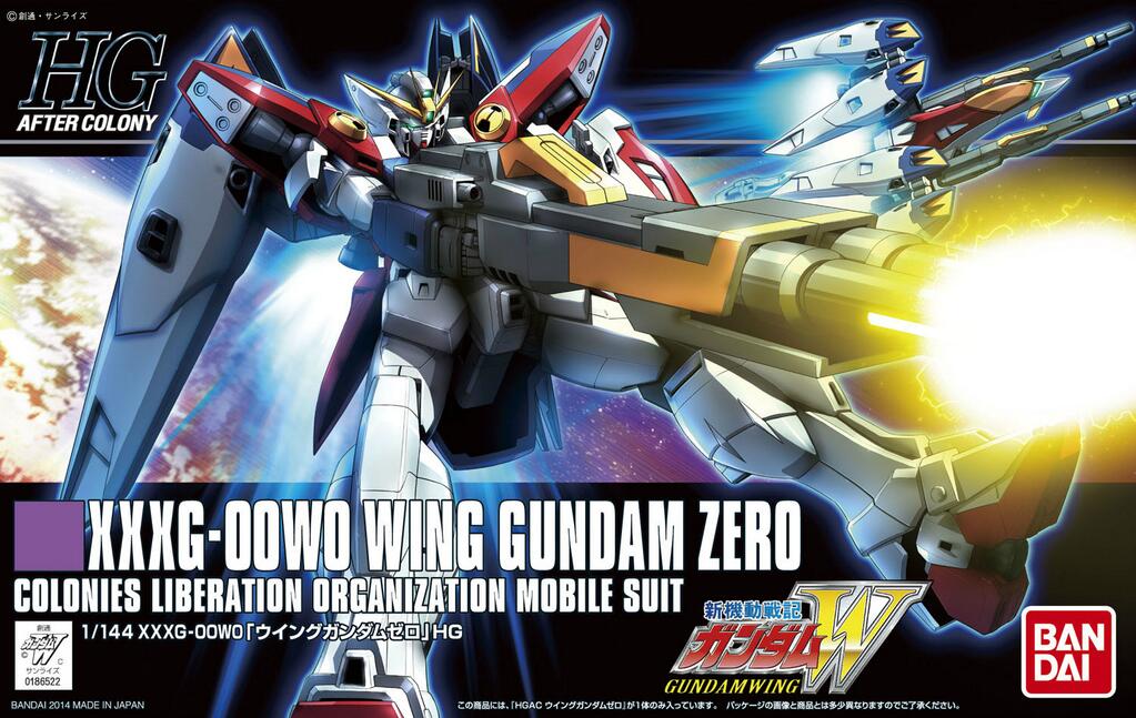 Hgac 1 144 Xxxg 00w0 Wing Gundam Zero Box Art No 6 Wallpaper Size Official Images Gunjap