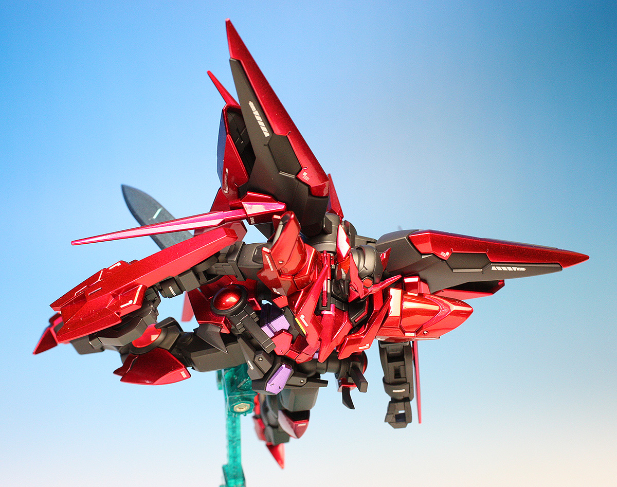 HGBF 1/144 Gundam Exia Dark Matter + HGBC 1/144 Dark Matter