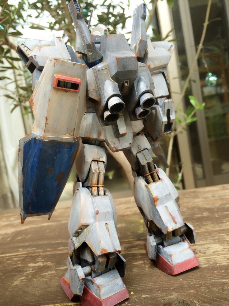 Old Kit 1 100 Rx 178 Gundam Mk Ii Interesting Paint Job By Boogiekai Photoreview Big Size Images Gunjap
