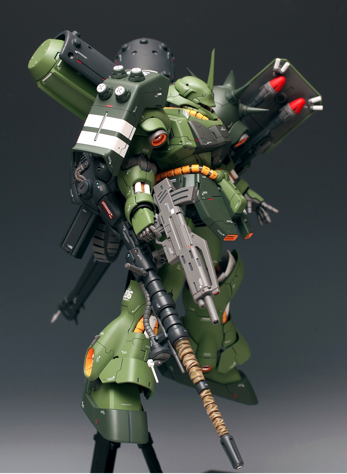 MG Geara Doga Heavy Armament Type by Visualpollution. FULL Photoreview [WIP too ...1195 x 1633