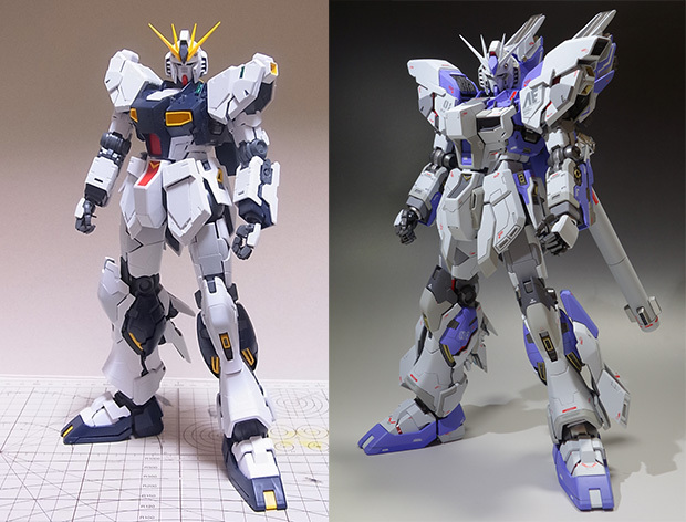 MG Nu Gundam Ver.Ka remodeled in RX-93e Nu Gundam ESPERANZA