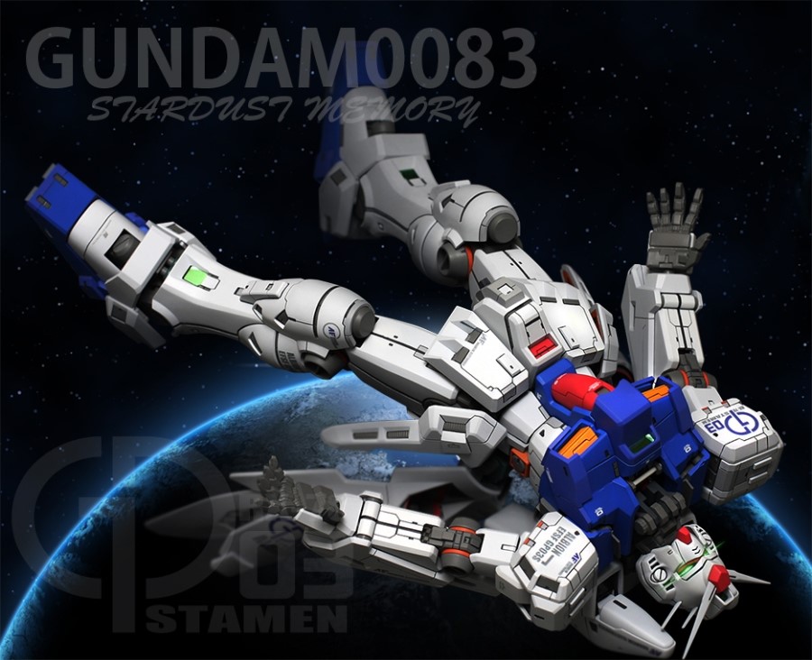 ガンダム試作3号機ステイメン  MG 1/100 RX-78GP03S Gundam "Dendrobium Stamen"(aka Atamen GP03S