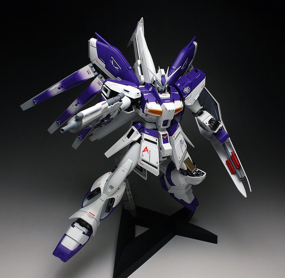 Mg 1 100 Hi Nu Gundam Ver Ka Painted Build Photoreview No 21 Wallpaper Size Images Gunjap