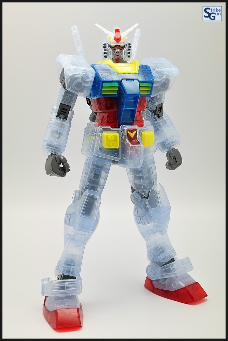 The Art of Gundam] Limited Mega Size Model 1/48 RX-78-2 Gundam Color Clear:  Full Photoreview No.47 Wallpaper Size Images – GUNJAP