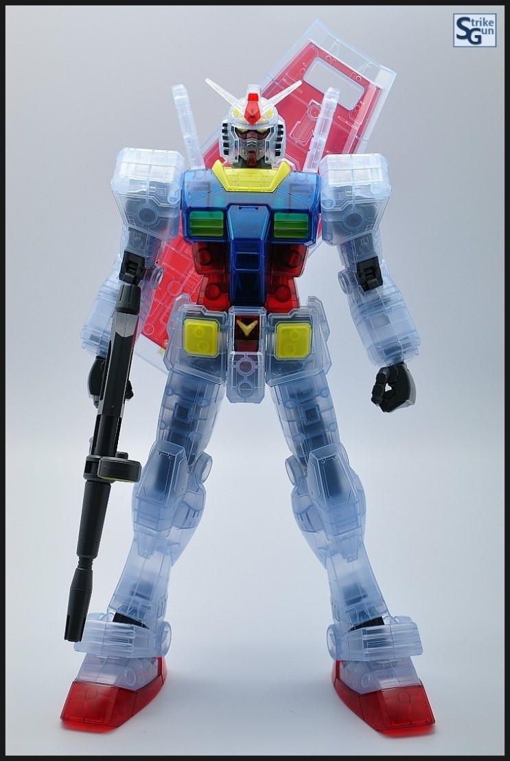 The Art of Gundam] Limited Mega Size Model 1/48 RX-78-2 Gundam Color Clear:  Full Photoreview No.47 Wallpaper Size Images – GUNJAP