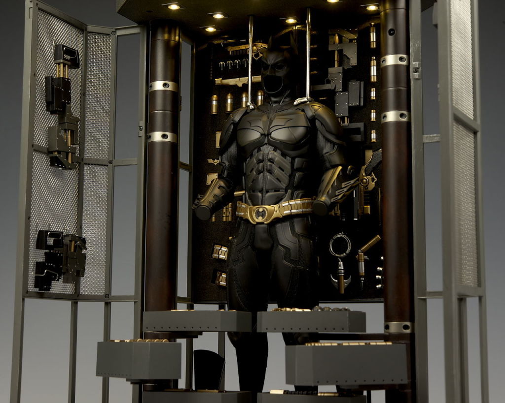 The Dark Knight Rises - Batman Armory with Bruce Wayne by Hot Toys - The  Toyark - News