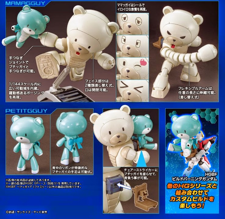 HGBF 1/144 Beargguy F [Family] ULTIMATE Post! Many Official Images