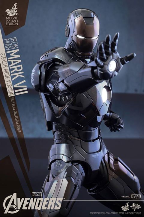 UPCOMING Hot Toys 1 6 IRON MAN STEALTH MODE VERSION Official