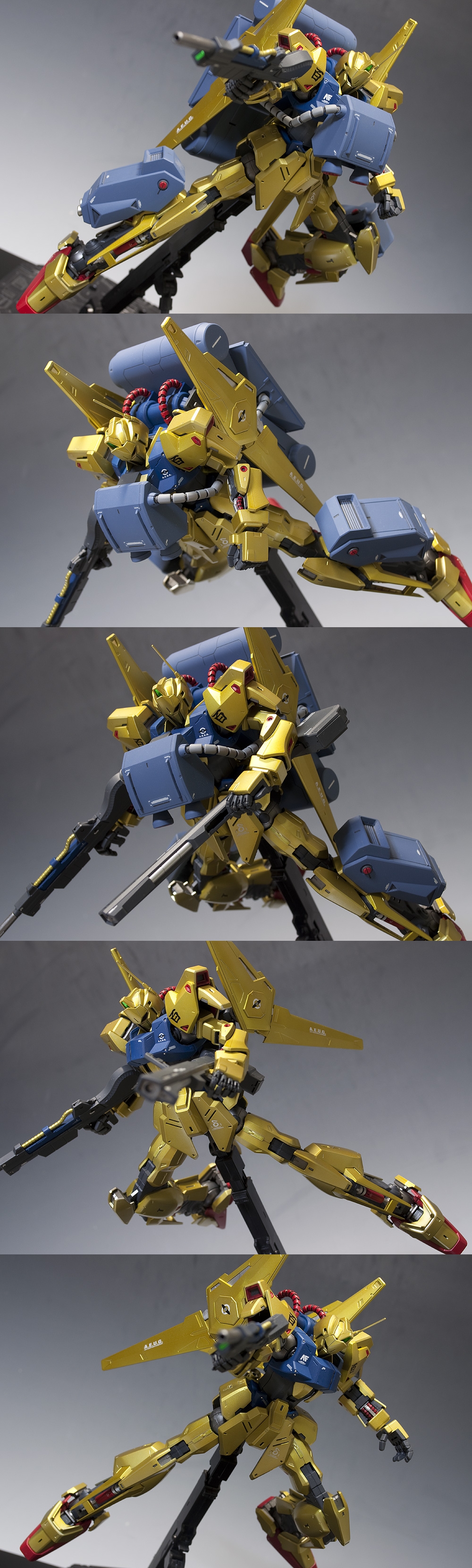 MG 1/100 Hyaku-Shiki Ver.2.0 + Ballute Pack: Work by