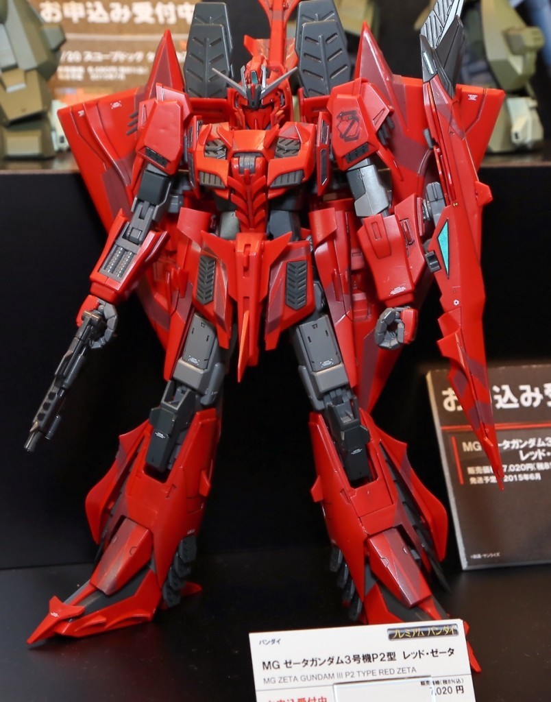 P-Bandai MG 1/100 MSZ-006P2/3C Zeta Gundam III P2 TYPE RED
