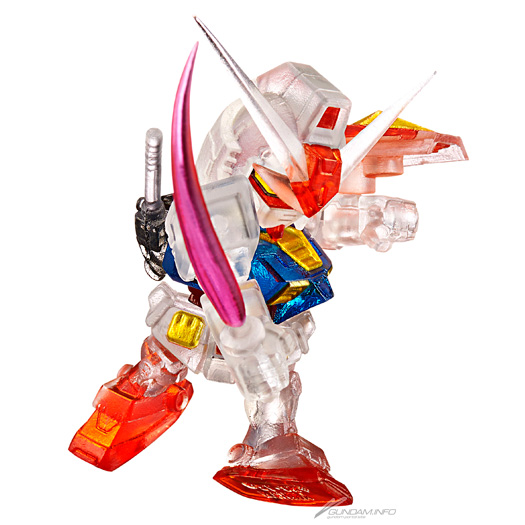 Gashapon senshi DASH Mobile Suit Gundam Limited Clear Ver