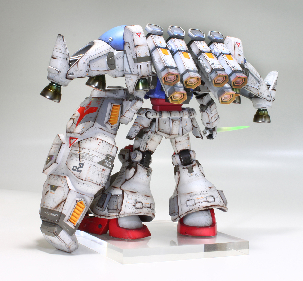 Amazon.co.jp: HG GP02A サイサリス MLRS仕様 ザク 1 スナイパー