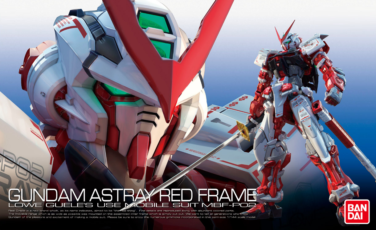UPDATE] RG 1/144 Gundam Astray Red Frame: added Box Art