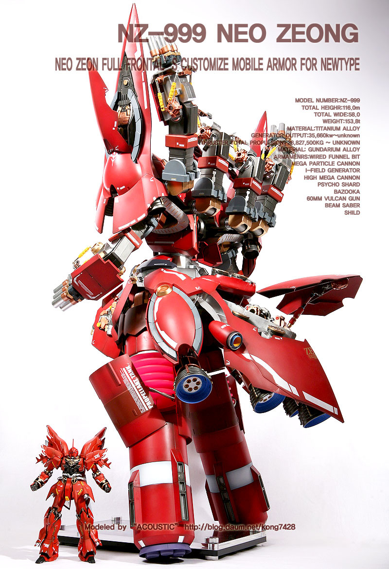 HGUC NZ-999 Neo Zeong – GUNDAM PLANET