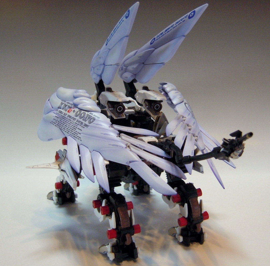 ZOIDS HMM 1/72] WING LIGER ZERO GIA シャルベルフリューゲル