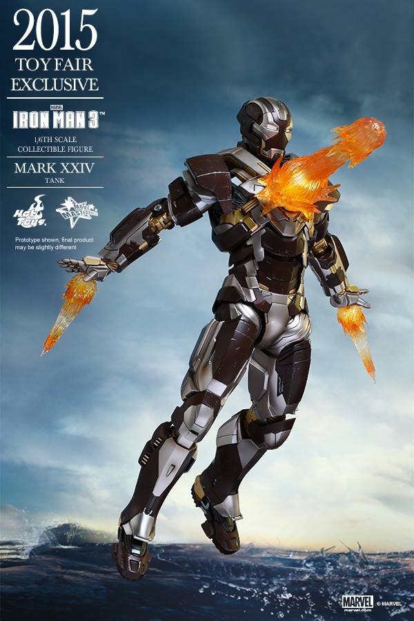 HOT TOYS 2015 Toy Fair Exclusive: 1/6 IRON MAN Mark XXIV Tank