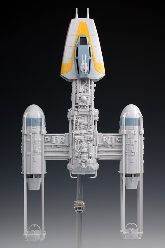 Bandai x Star Wars 1/72 Y-Wing Starfighter assembled! Full
