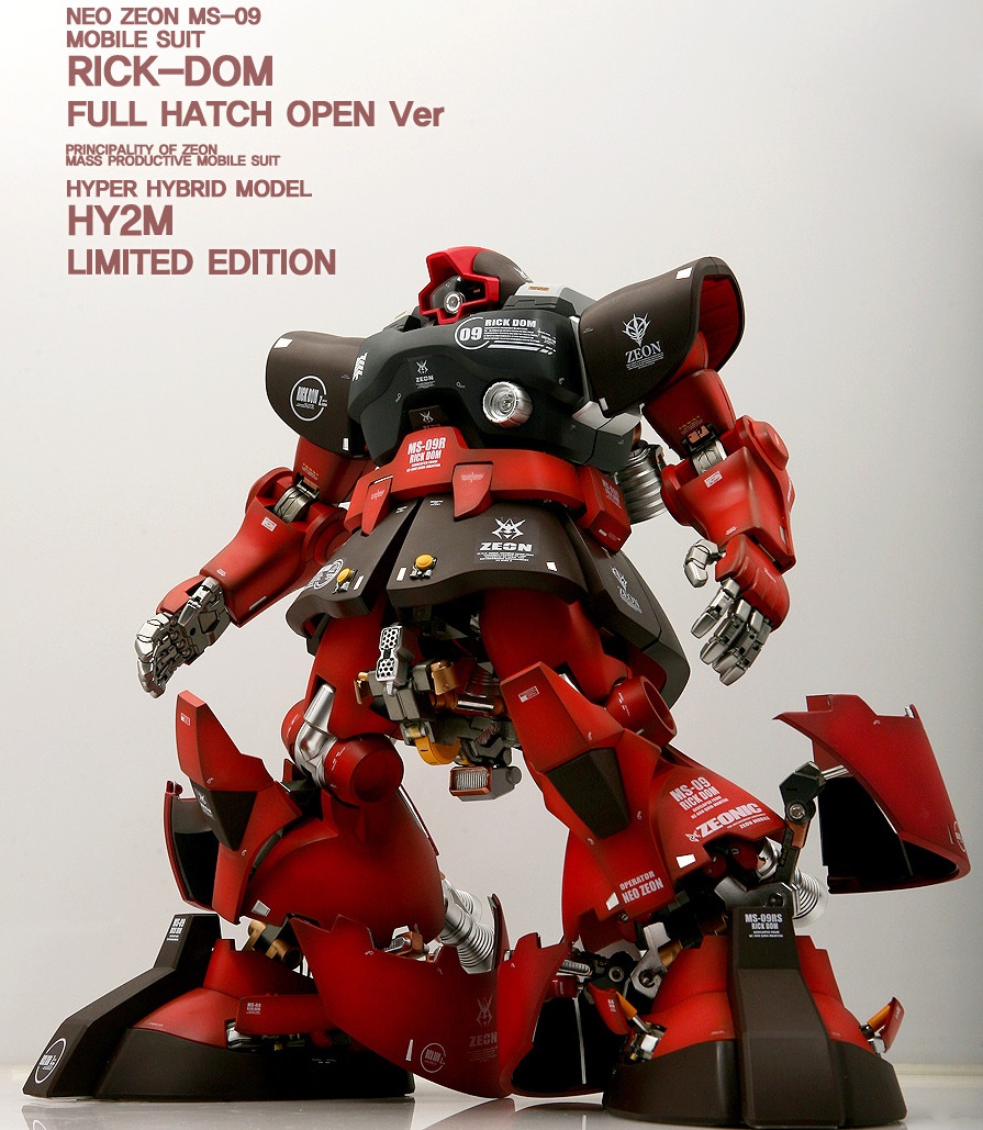 Last build of the year HY2M rick dom : r/Gunpla