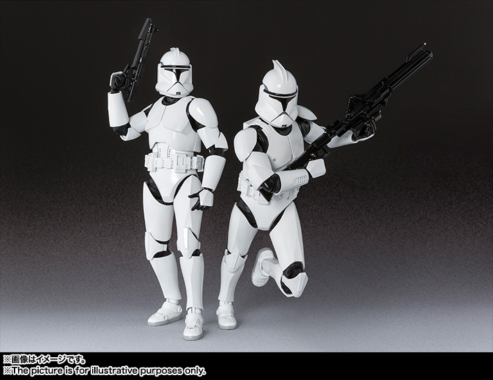 star wars bandai clone trooper
