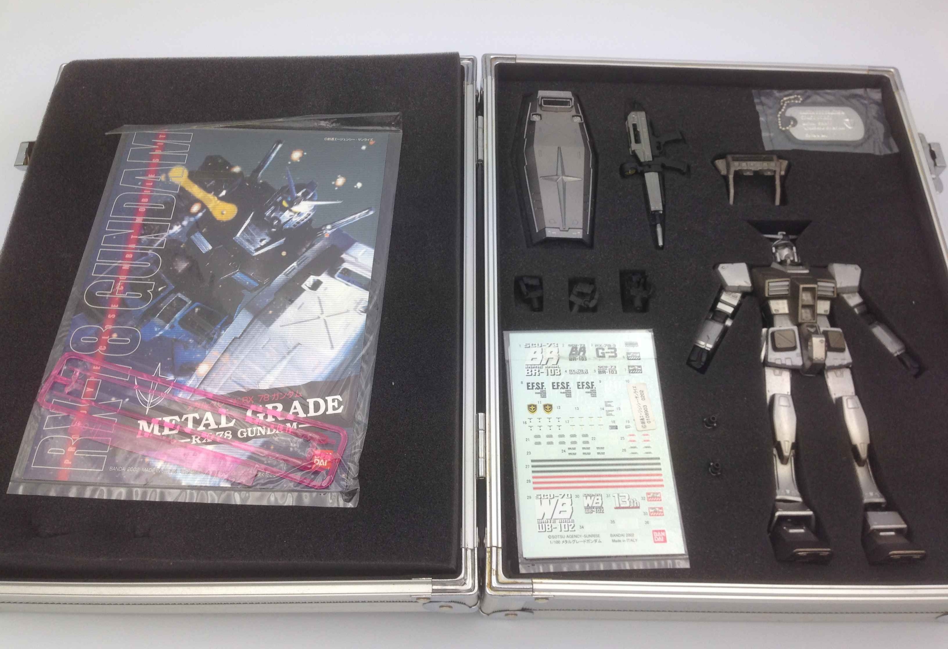 1/100 METAL GRADE RX-78 Gundam: BOX OPEN and Full Photo Review. A 