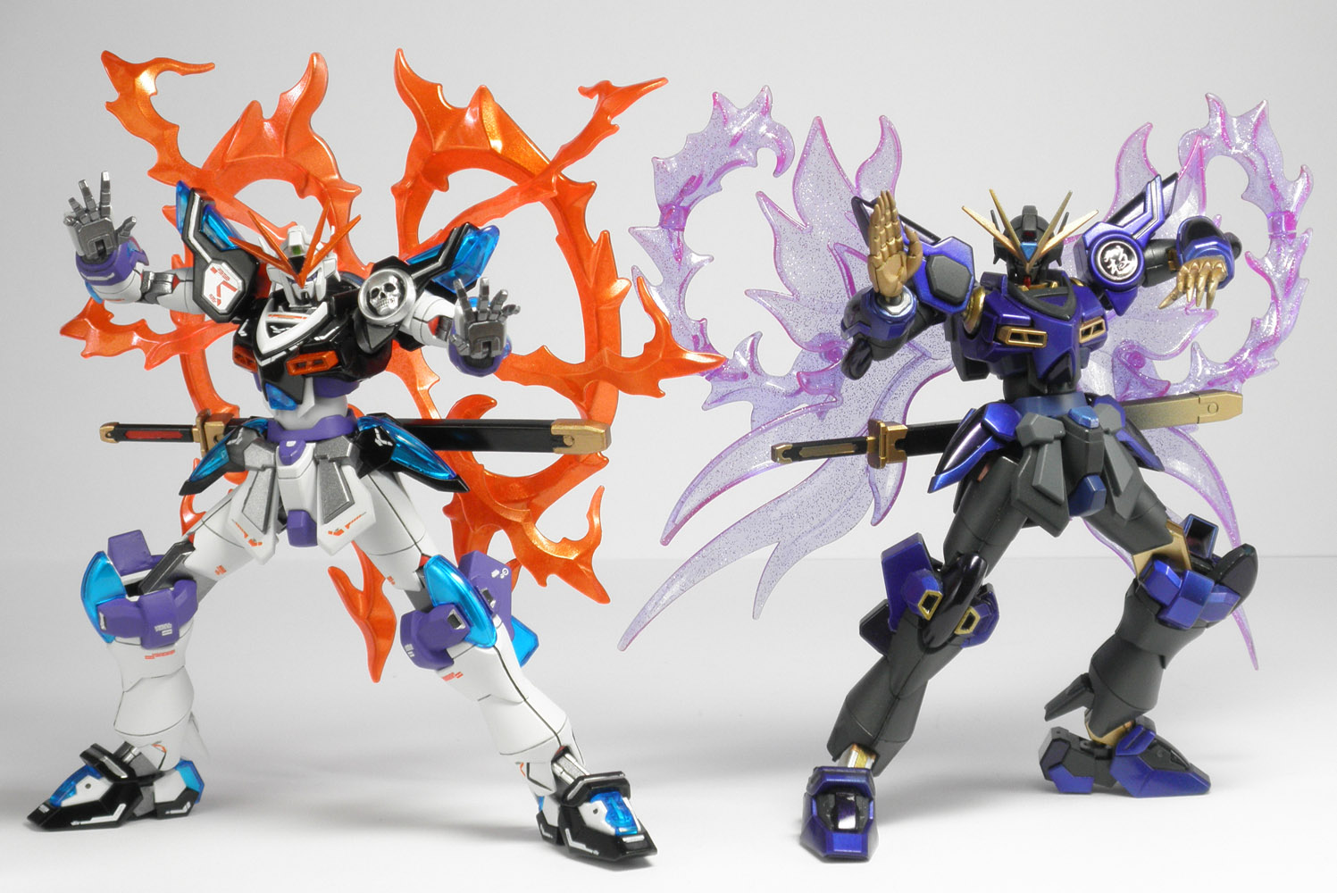 Custom Build Review] HGBF 1/144 KAMIKI BURNING GUNDAM: 友人の作っ